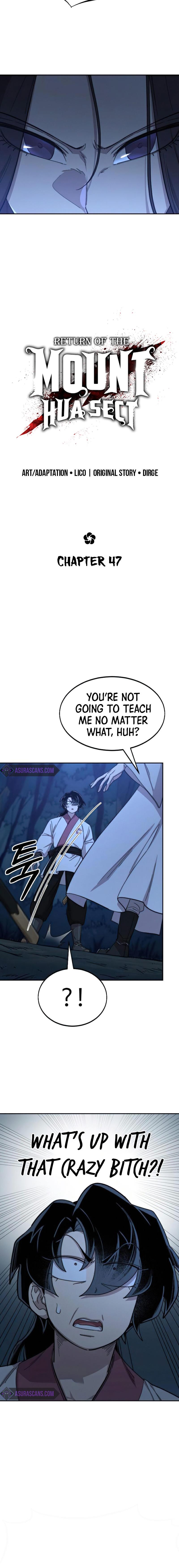 Return of the Mount Hua Sect Chapter 47 - Page 7 in English