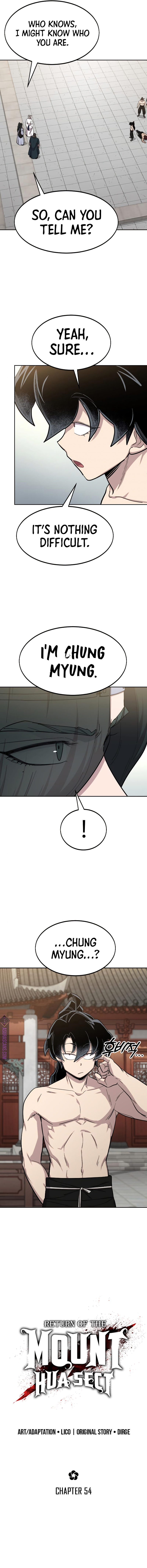 Return of the Mount Hua Sect Chapter 54 - Page 6 in English
