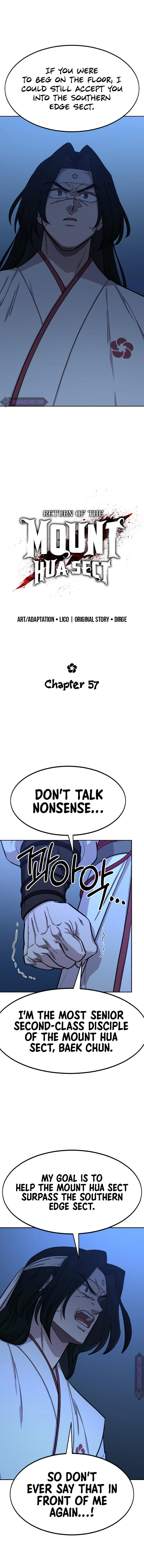 Return of the Mount Hua Sect Chapter 57 - Page 7 in English