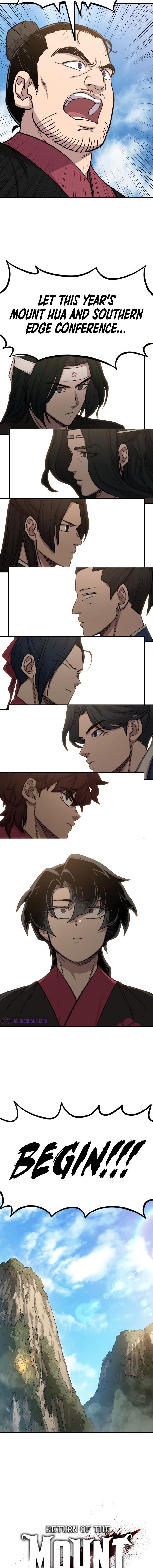 Return of the Mount Hua Sect Chapter 58 - Page 9 in English