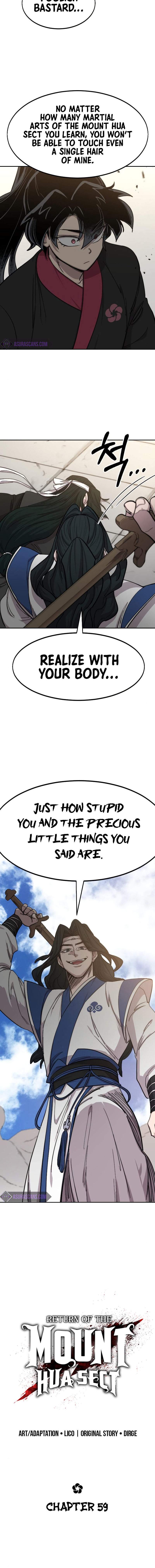 Return of the Mount Hua Sect Chapter 59 - Page 13 in English
