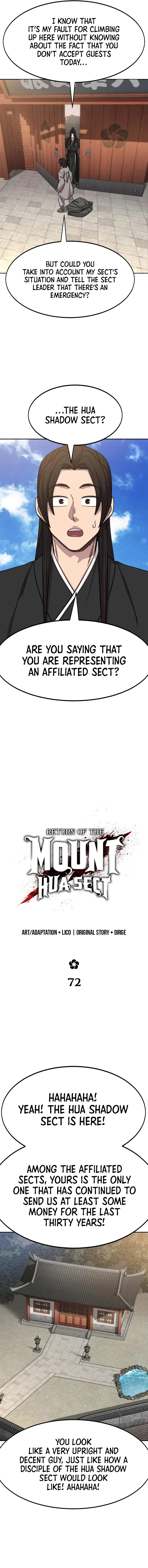 Return of the Mount Hua Sect Chapter 72 - Page 12 in English