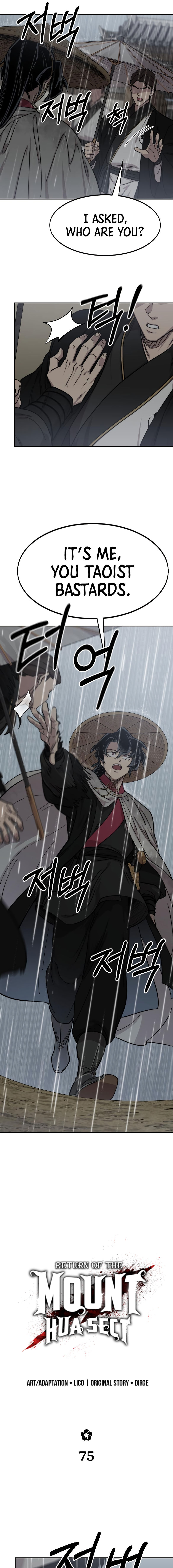 Return of the Mount Hua Sect Chapter 75 - Page 9 in English