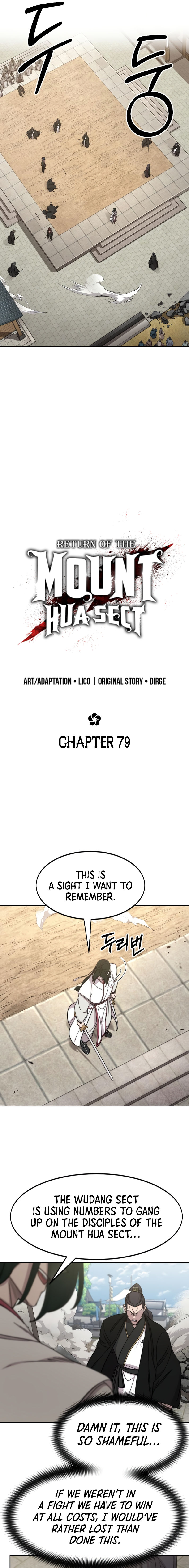 Return of the Mount Hua Sect Chapter 79 - Page 5 in English