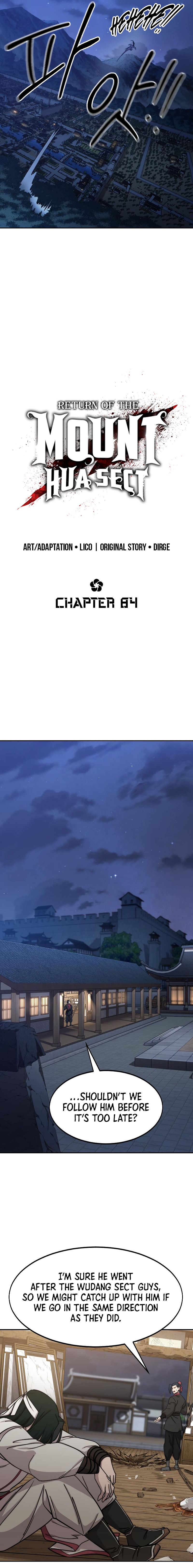 Return of the Mount Hua Sect Chapter 84 - Page 5 in English