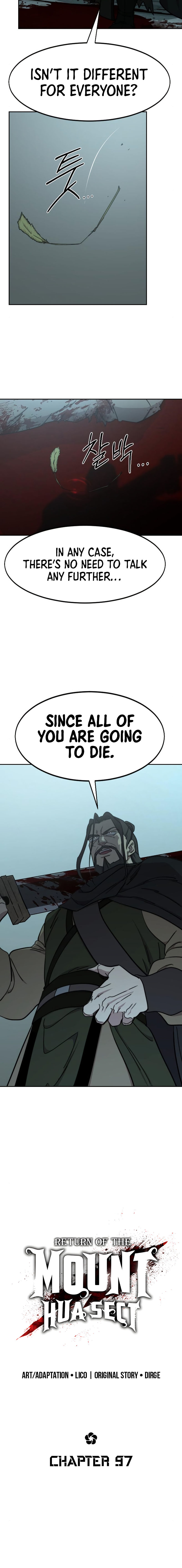 Return of the Mount Hua Sect Chapter 97 - Page 12 in English