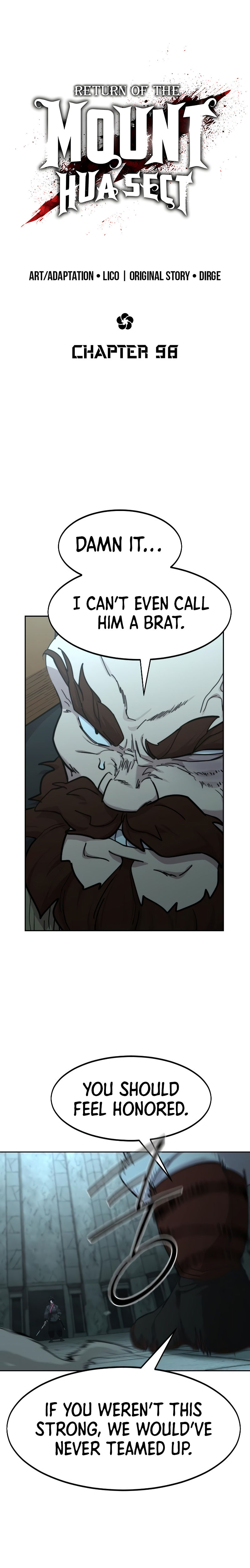 Return of the Mount Hua Sect Chapter 98 - Page 11 in English