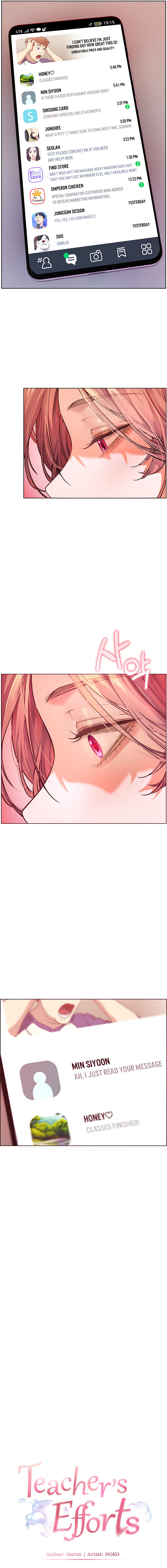 Teacher’s Efforts Chapter 42 - Page 3 in English