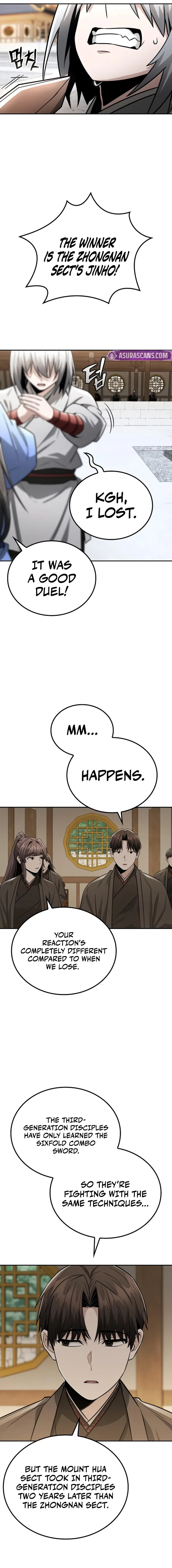 Mount Hua Sect’s Genius Phantom Swordsman Chapter 49 - Page 8 in English