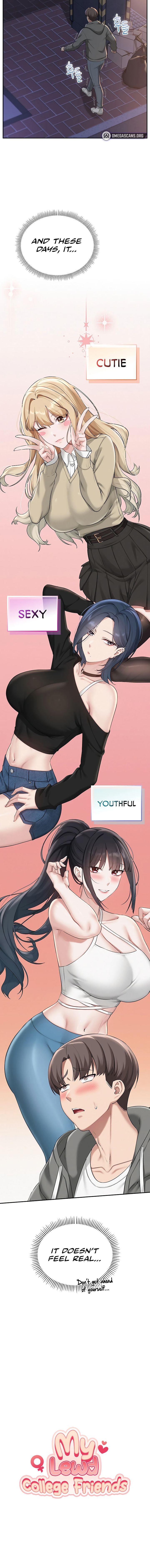 My Lewd College Friends Chapter 32 - Page 10 in English