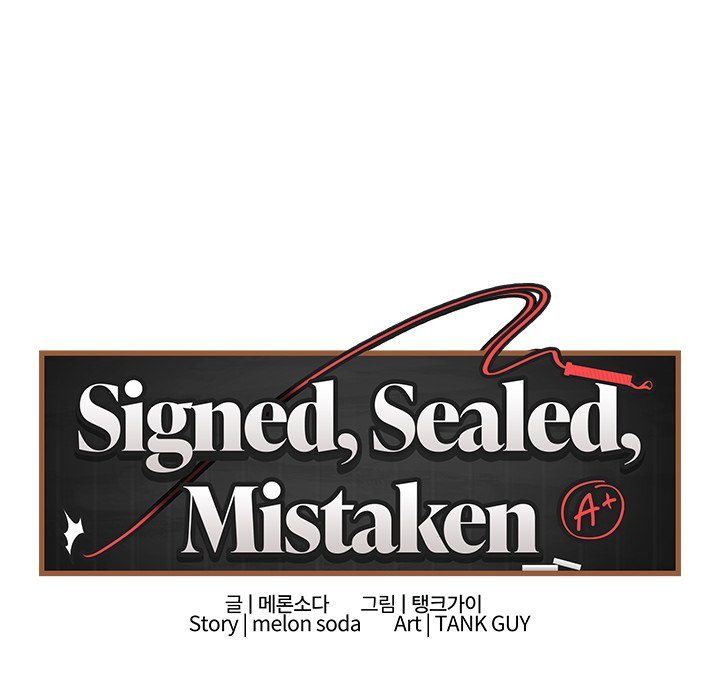 Signed, Sealed, Mistaken Chapter 20 - Page 45 in English