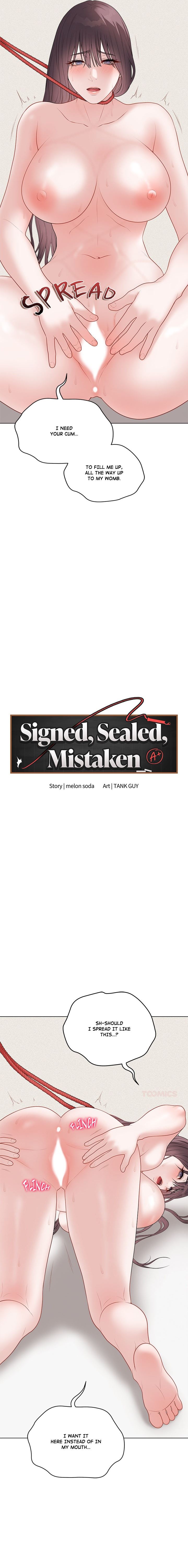 Signed, Sealed, Mistaken Chapter 35 - Page 6 in English