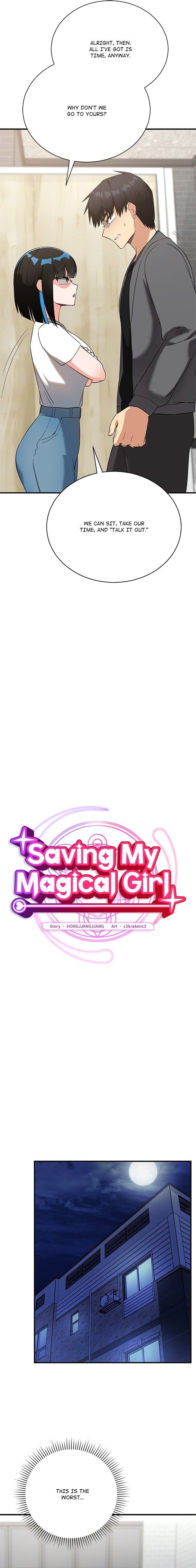 Saving My Magical Girl Chapter 16 - Page 9 in English