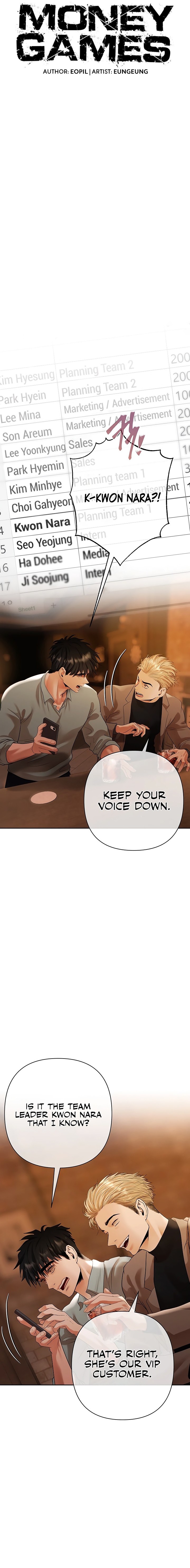 Money Games Chapter 11 - Page 6 in English