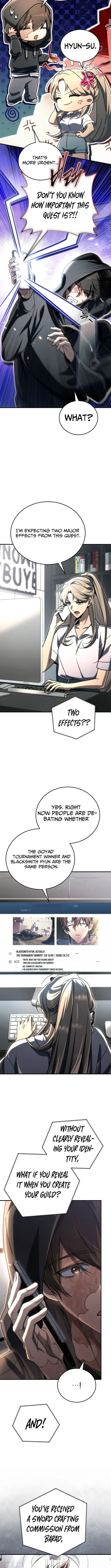 The Genius Blacksmith’s Game Chapter 19 - Page 13 in English