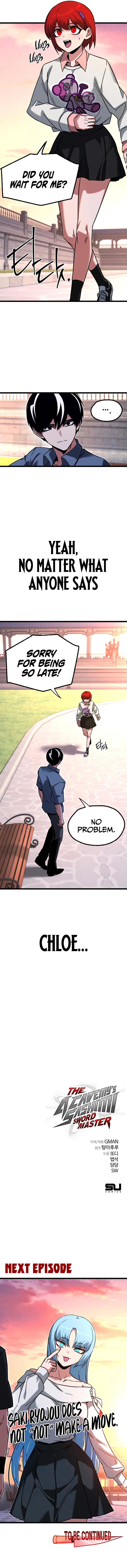 The Academy’s Sashimi Sword Master Chapter 60 - Page 14 in English