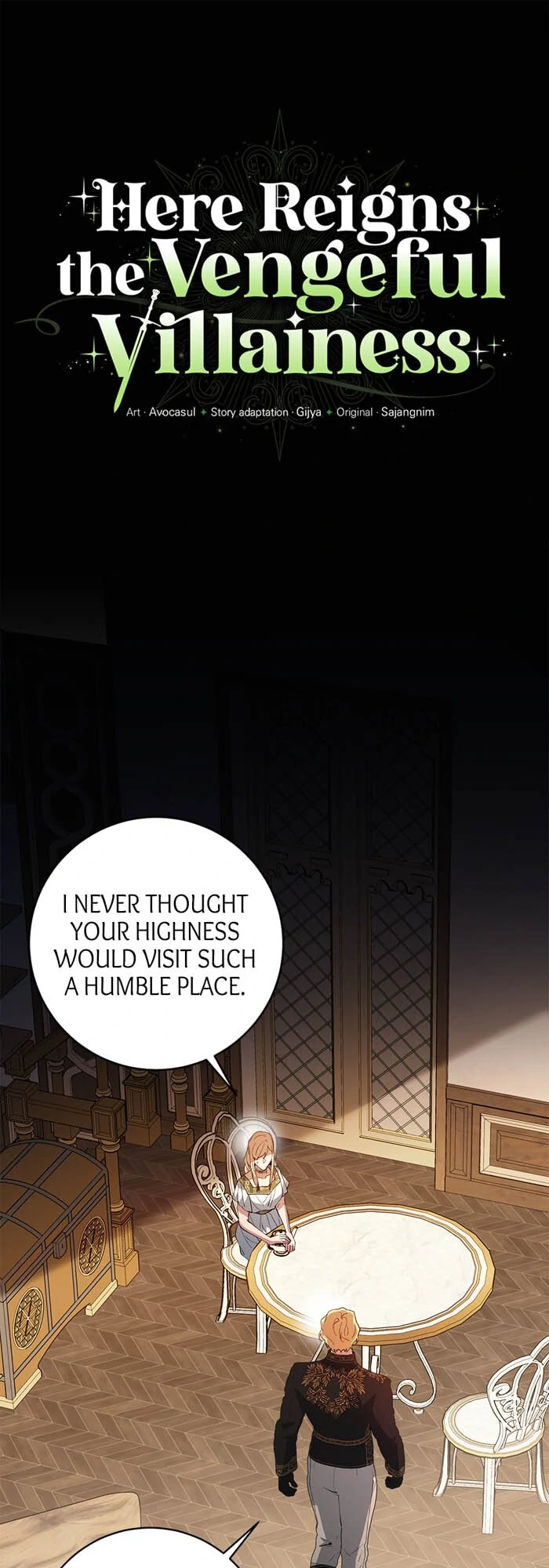 Here Reigns the Vengeful Villainess chapter 74 page 1