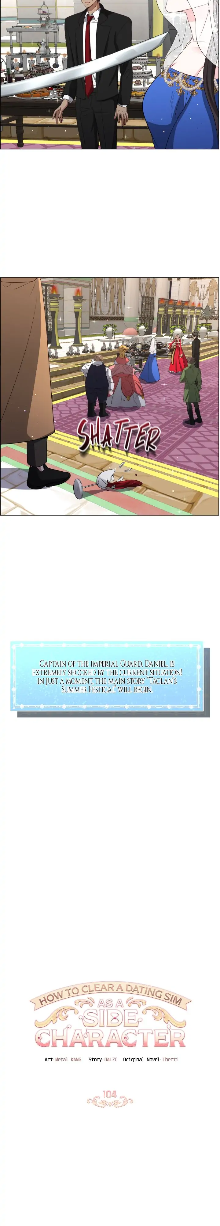 How to Clear a Dating Sim as a Side Character chapter 104 page 2