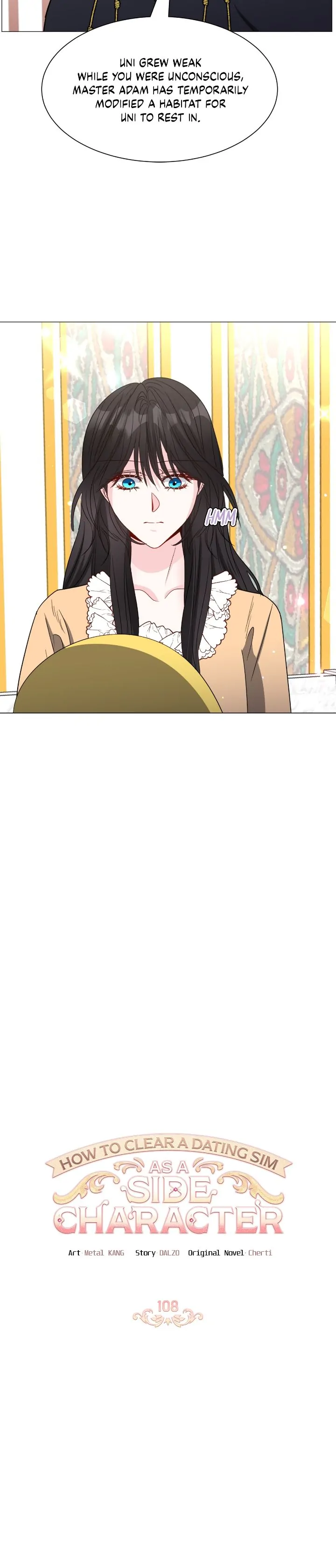 How to Clear a Dating Sim as a Side Character chapter 108 page 2