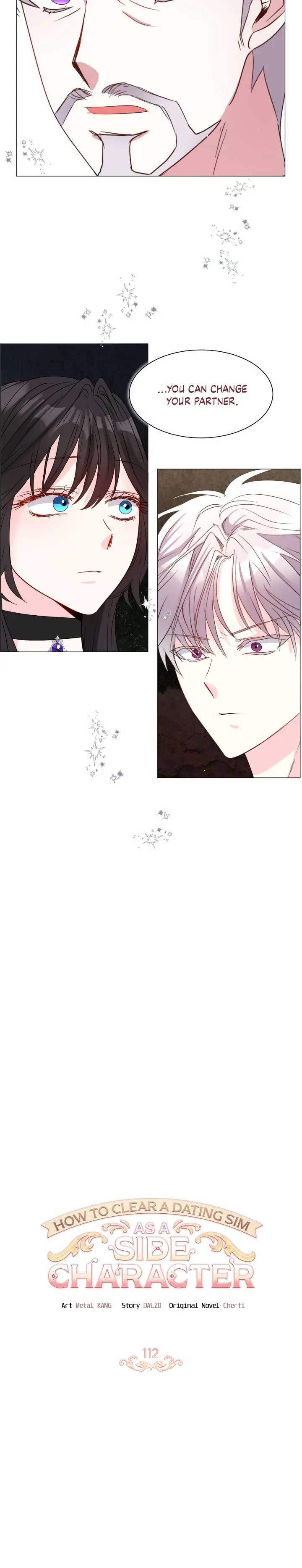 How to Clear a Dating Sim as a Side Character chapter 112 page 2