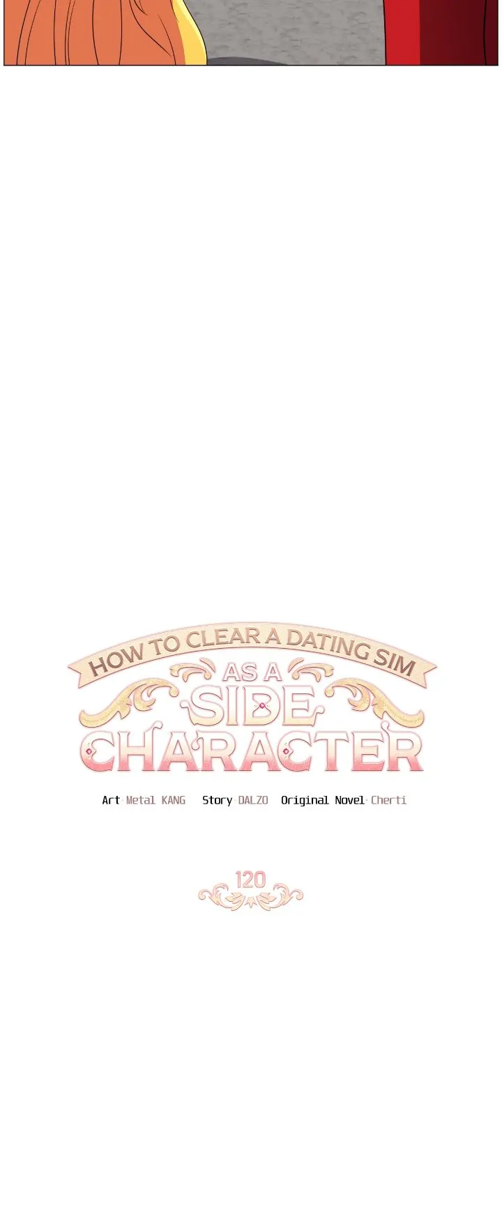 How to Clear a Dating Sim as a Side Character chapter 120 page 3