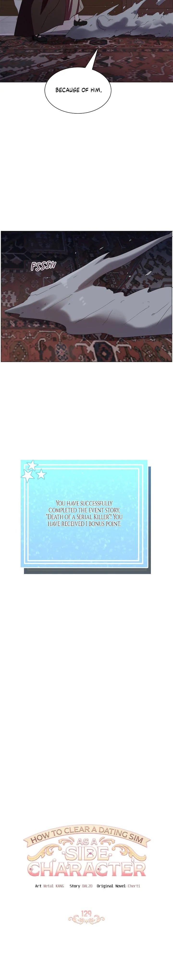 How to Clear a Dating Sim as a Side Character chapter 129 page 2