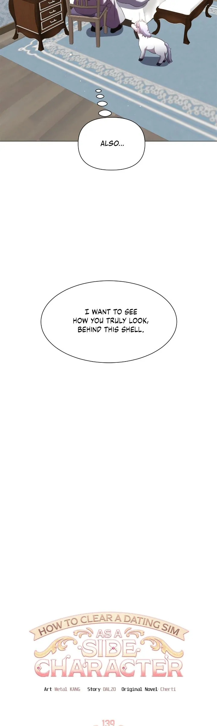 How to Clear a Dating Sim as a Side Character chapter 139 page 3