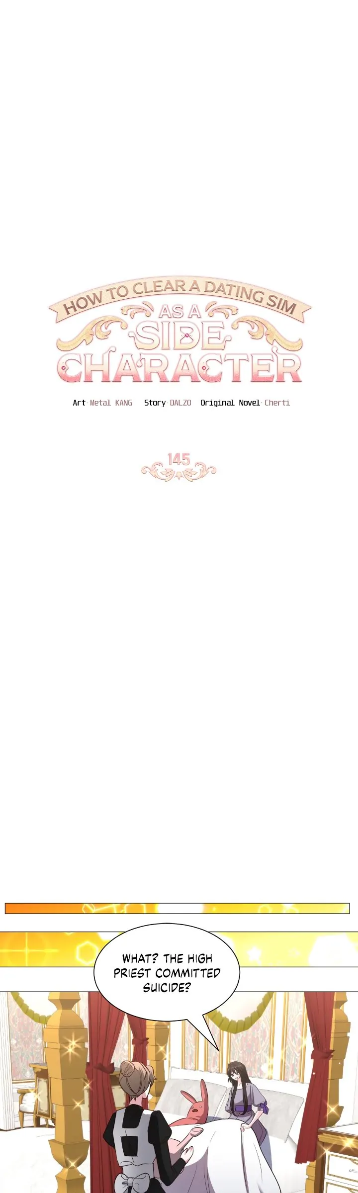 How to Clear a Dating Sim as a Side Character chapter 145 page 9
