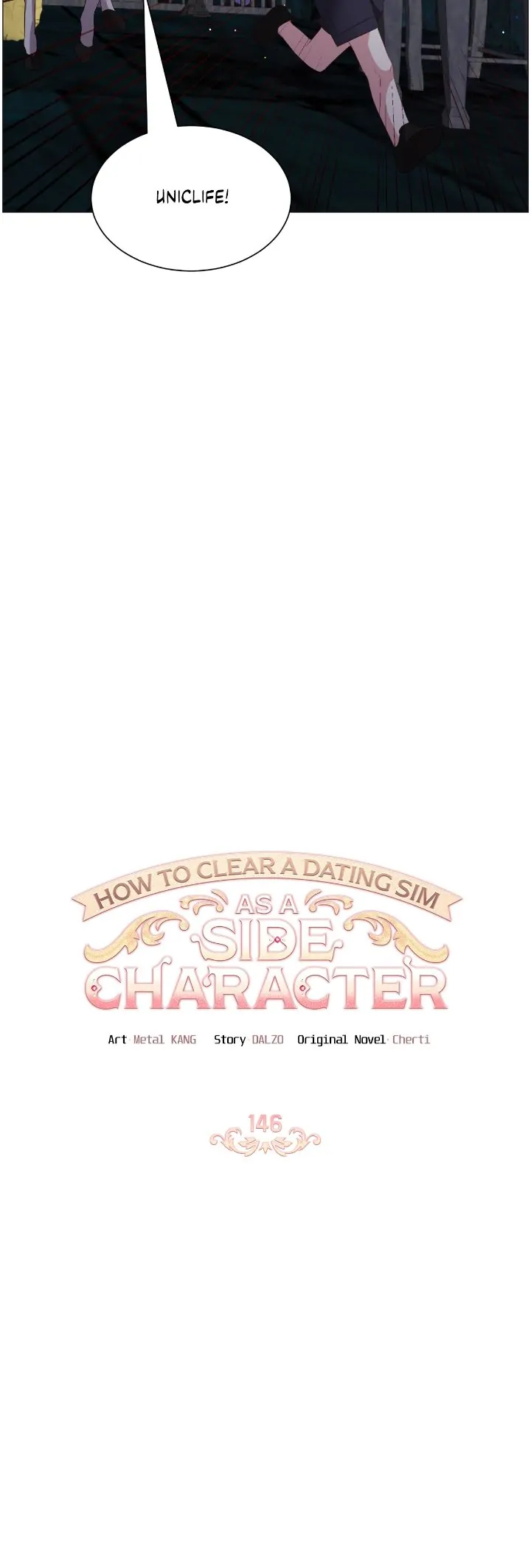 How to Clear a Dating Sim as a Side Character chapter 146 page 4