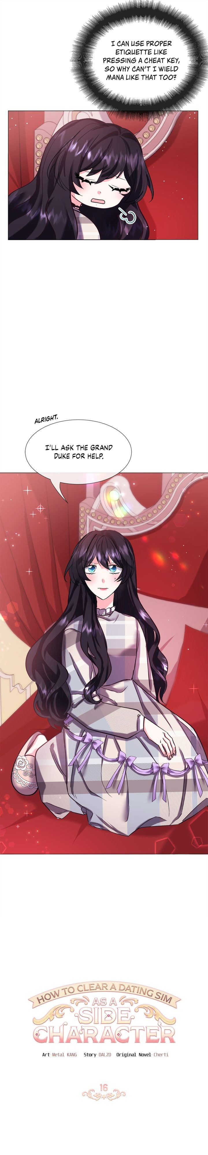How to Clear a Dating Sim as a Side Character chapter 16 page 3
