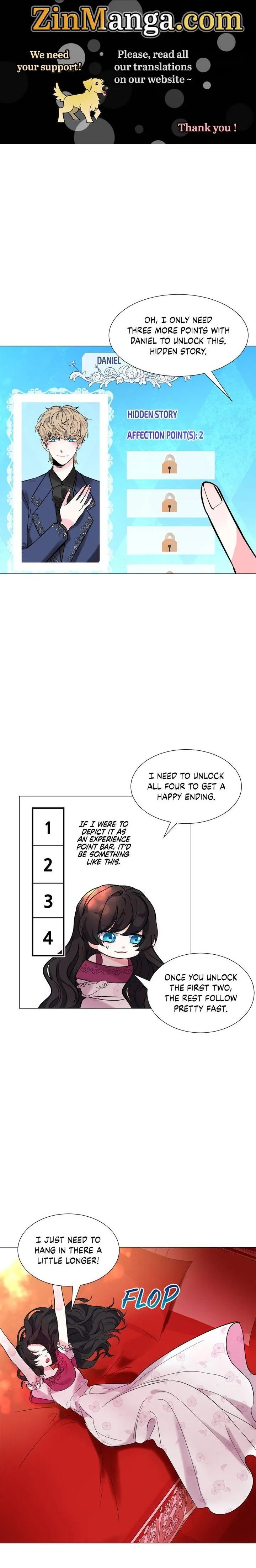 How to Clear a Dating Sim as a Side Character chapter 19 page 1