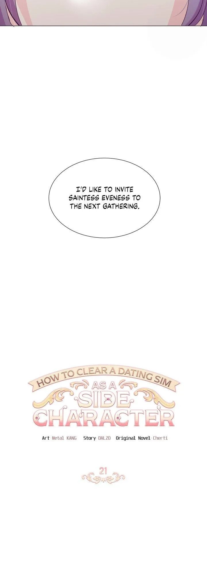How to Clear a Dating Sim as a Side Character chapter 21 page 2