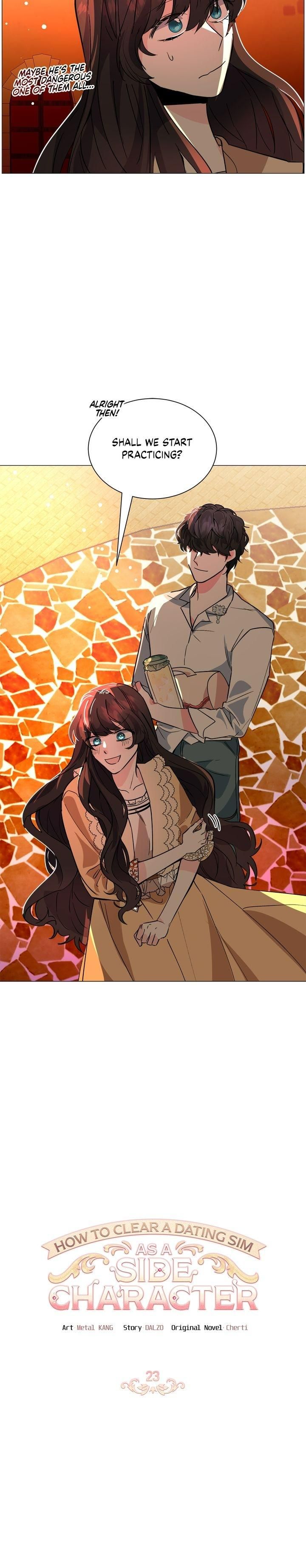 How to Clear a Dating Sim as a Side Character chapter 23 page 2