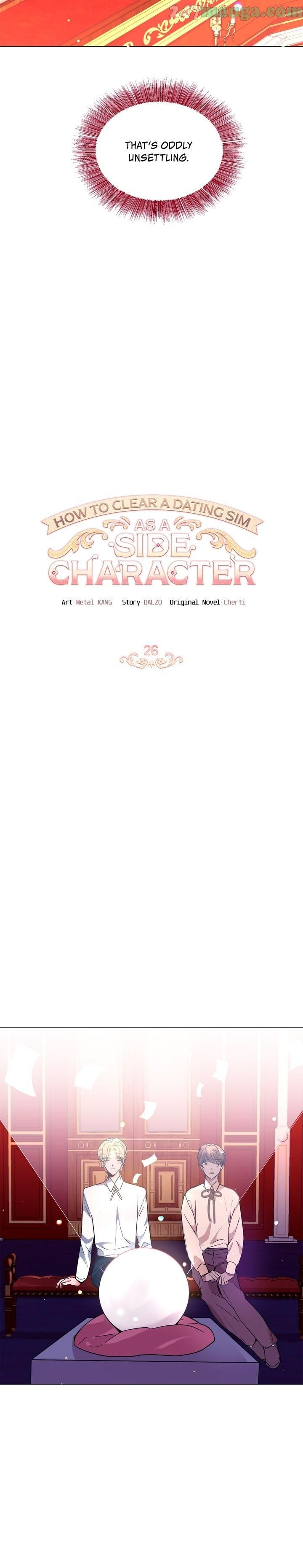 How to Clear a Dating Sim as a Side Character chapter 26 page 6