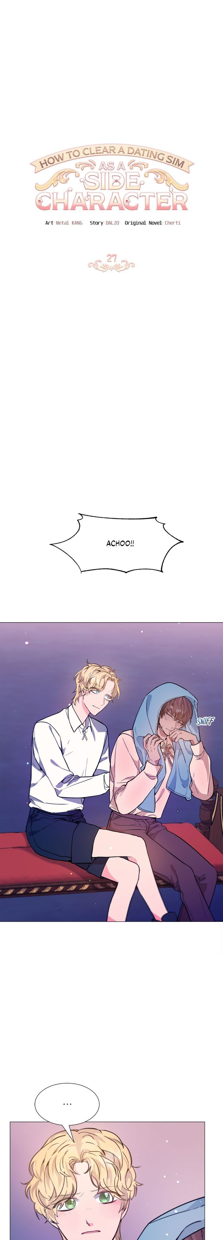 How to Clear a Dating Sim as a Side Character chapter 27 page 9