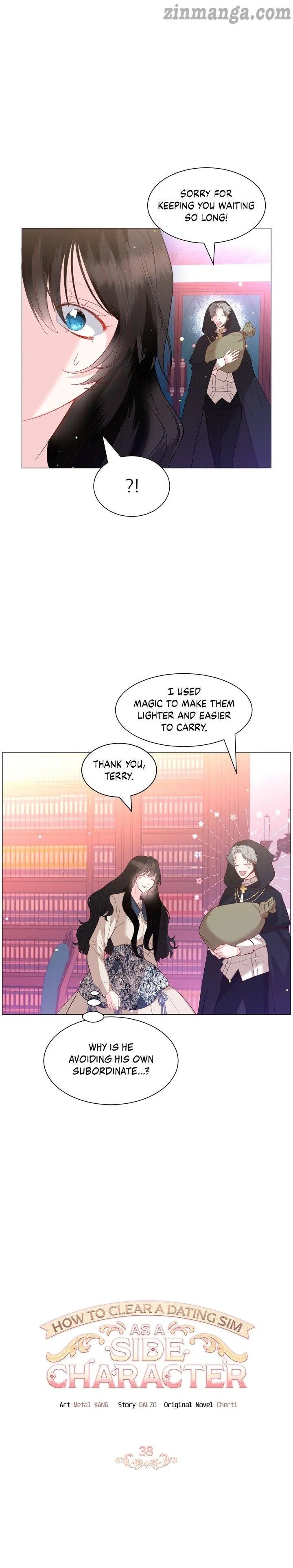 How to Clear a Dating Sim as a Side Character chapter 38 page 3