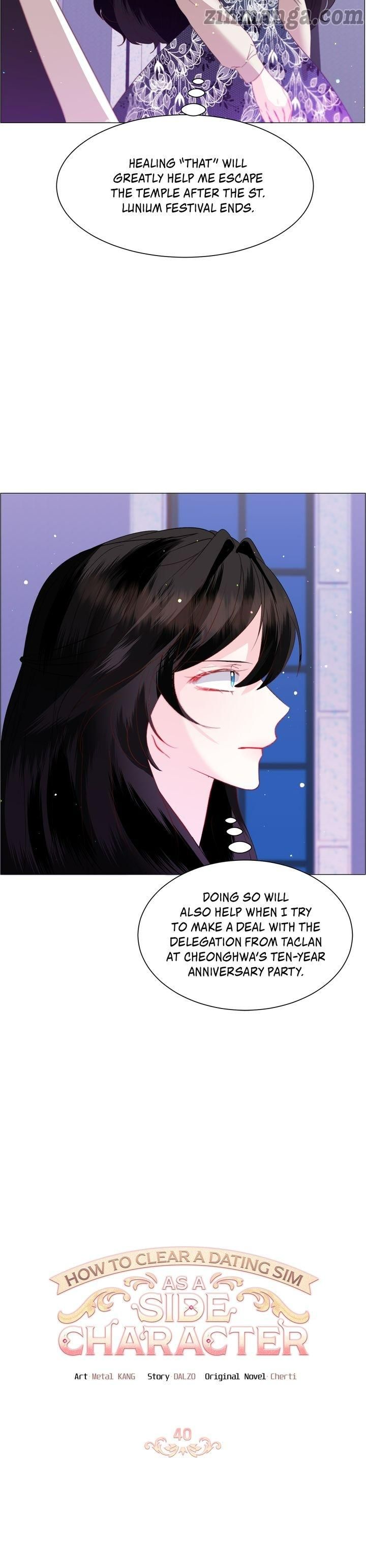 How to Clear a Dating Sim as a Side Character chapter 40 page 2