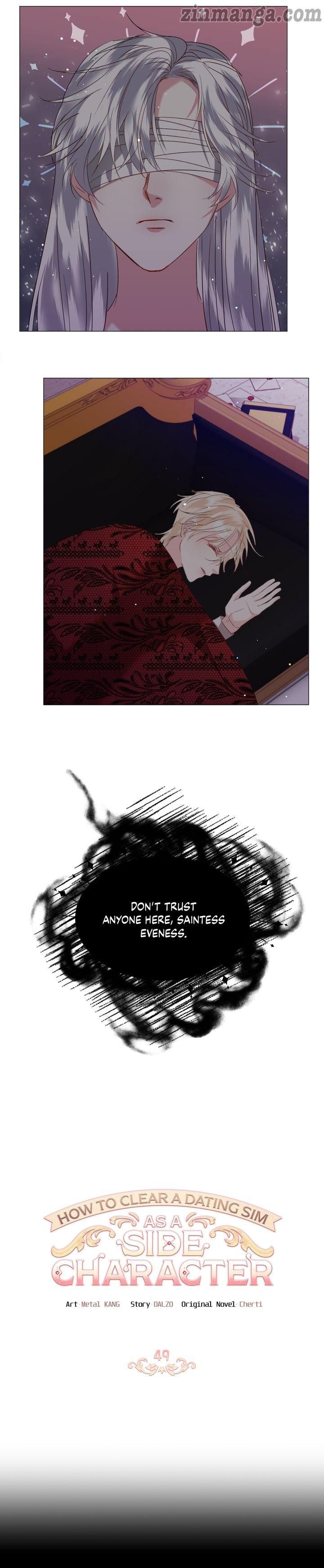 How to Clear a Dating Sim as a Side Character chapter 49 page 3