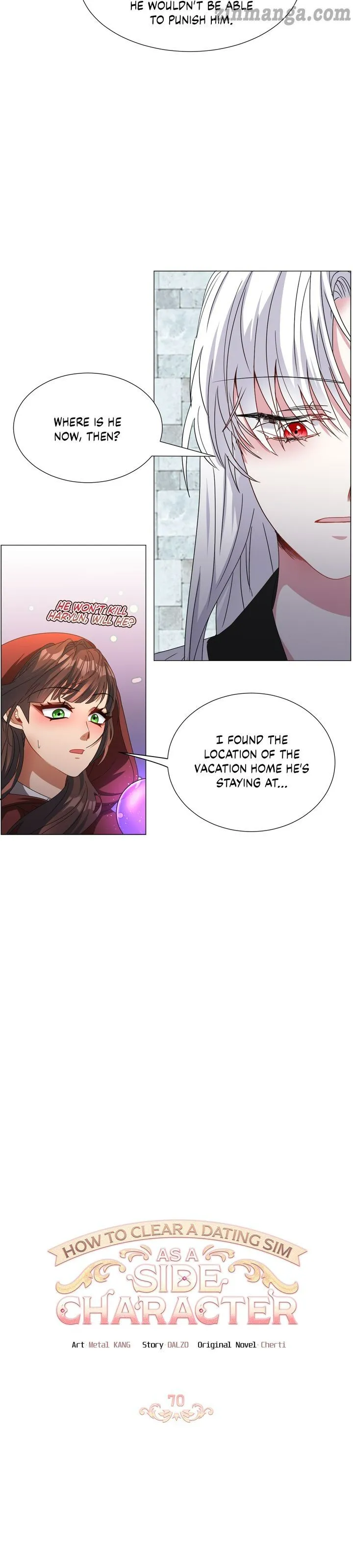 How to Clear a Dating Sim as a Side Character chapter 70 page 8