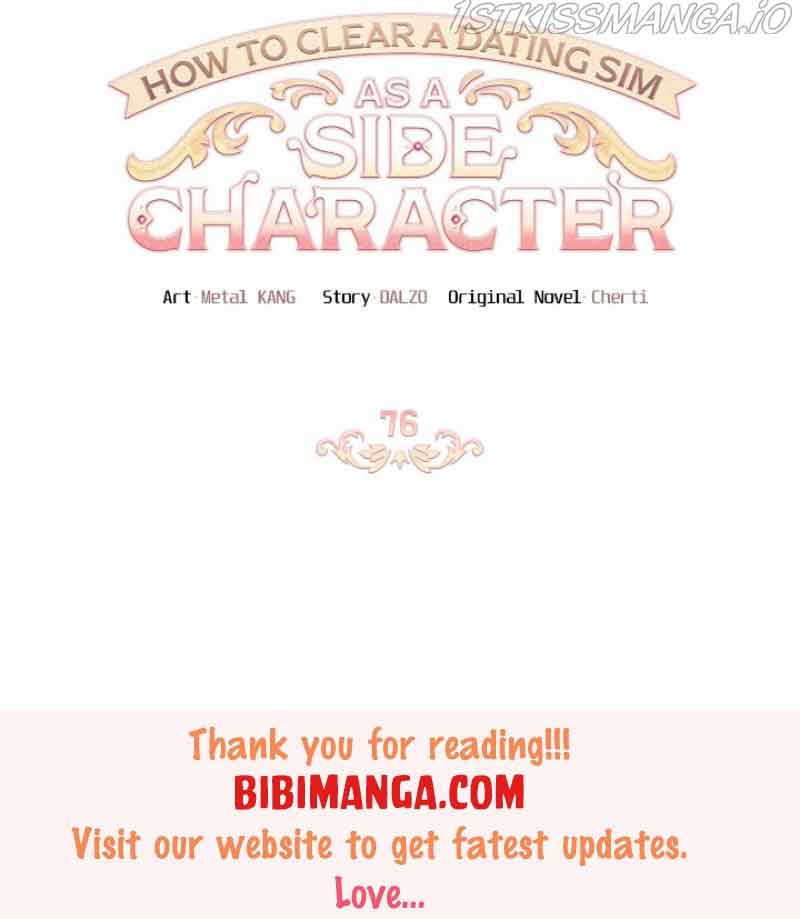 How to Clear a Dating Sim as a Side Character chapter 76 page 3
