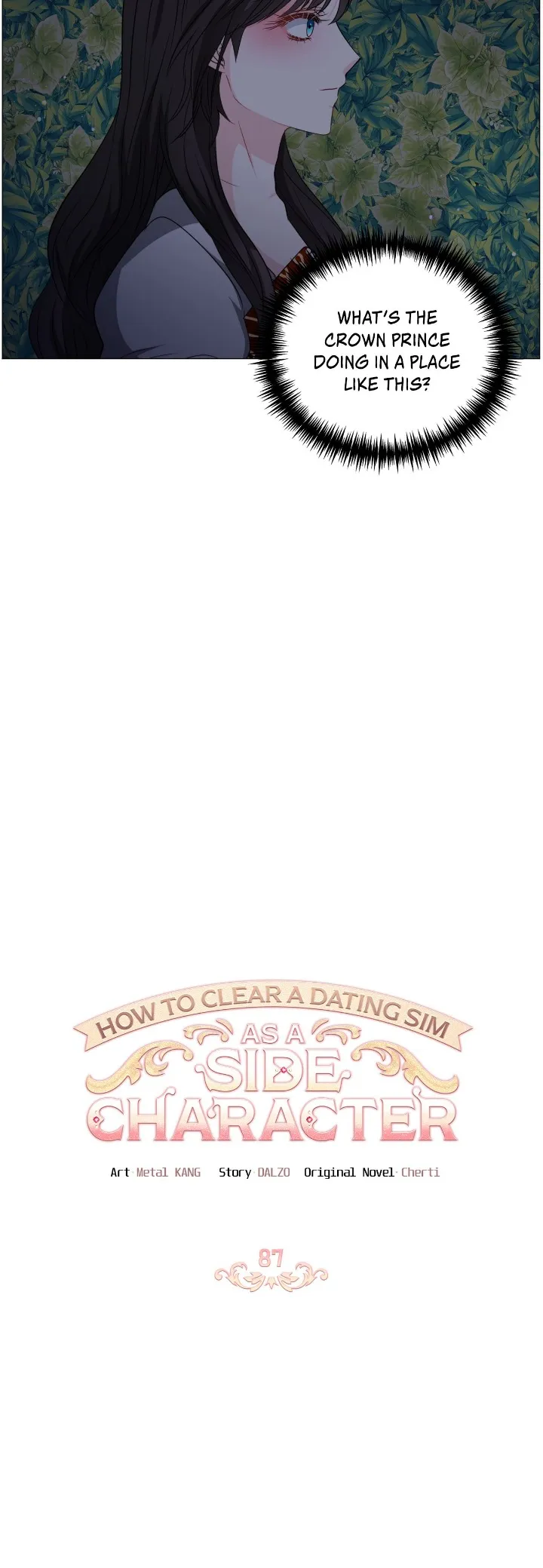 How to Clear a Dating Sim as a Side Character chapter 87 page 6