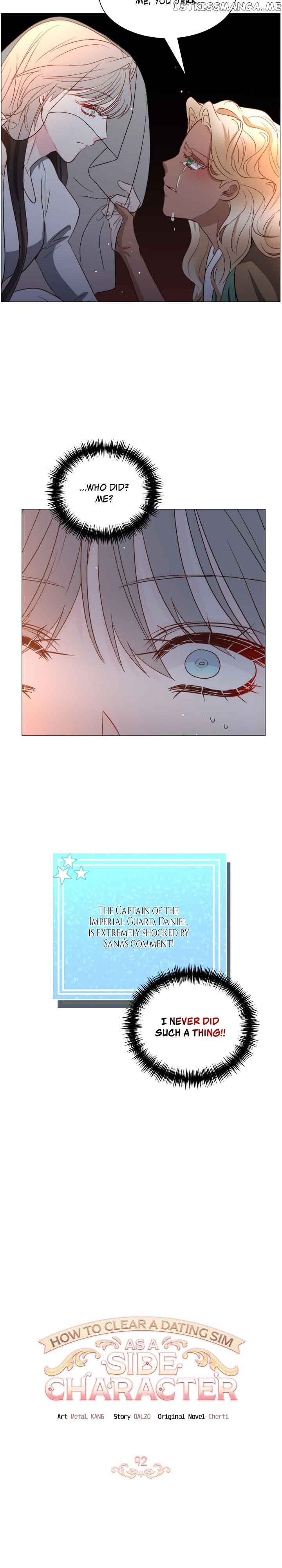 How to Clear a Dating Sim as a Side Character chapter 92 page 2