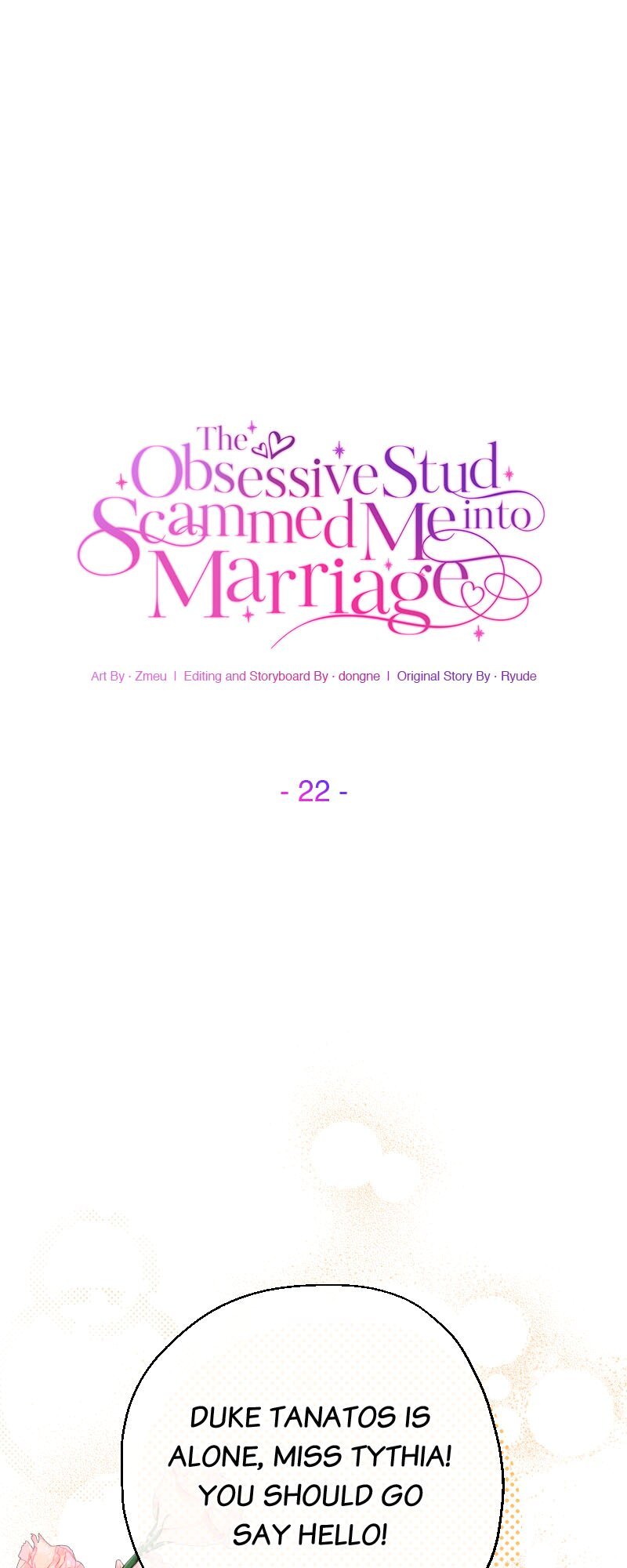 The Obsessive Stud Scammed Me into Marriage chapter 22 page 1