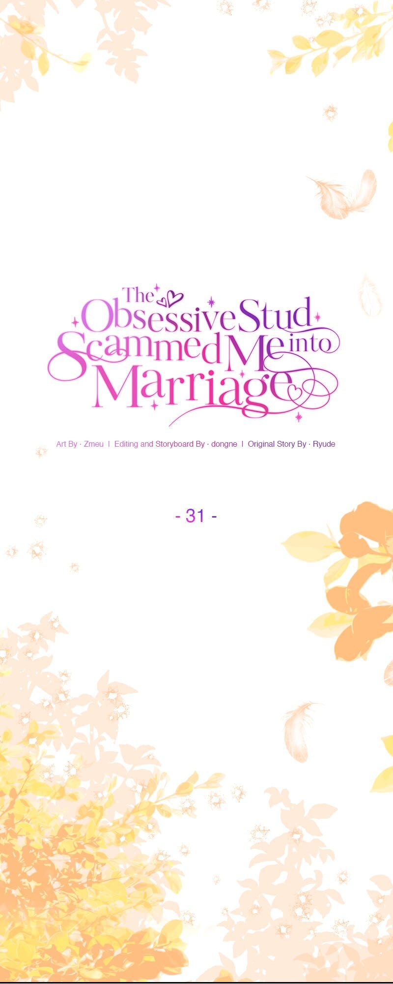The Obsessive Stud Scammed Me into Marriage chapter 31 page 32
