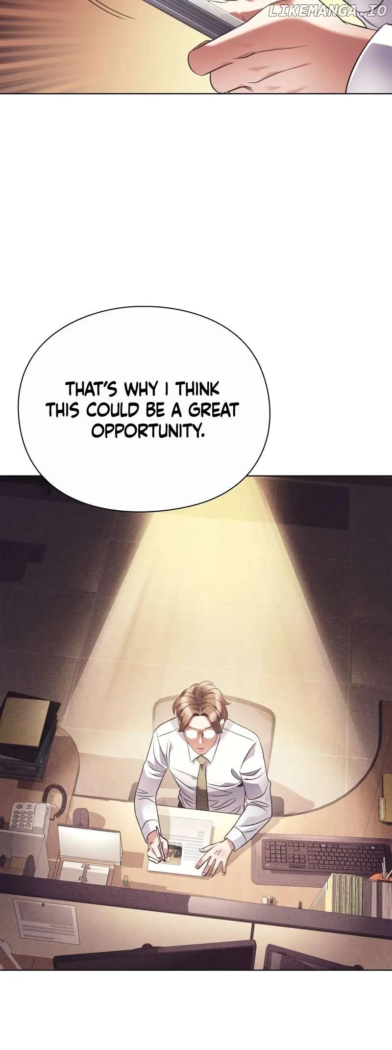 Office Worker Who Sees Fate chapter 13 page 28