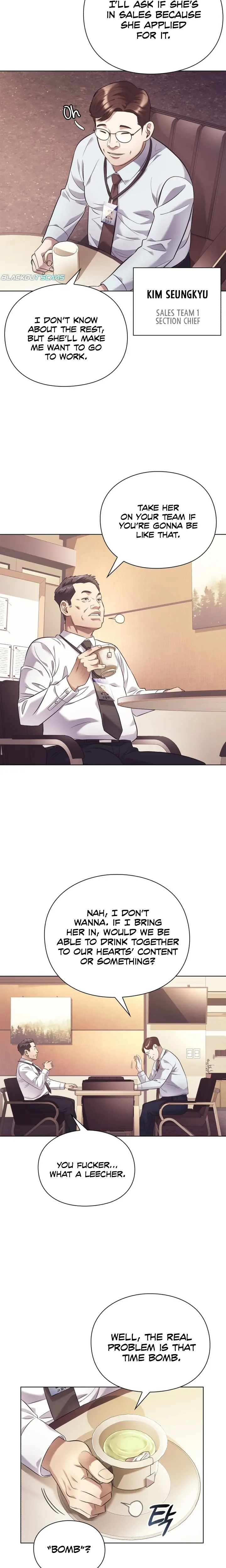 Office Worker Who Sees Fate chapter 8 page 8
