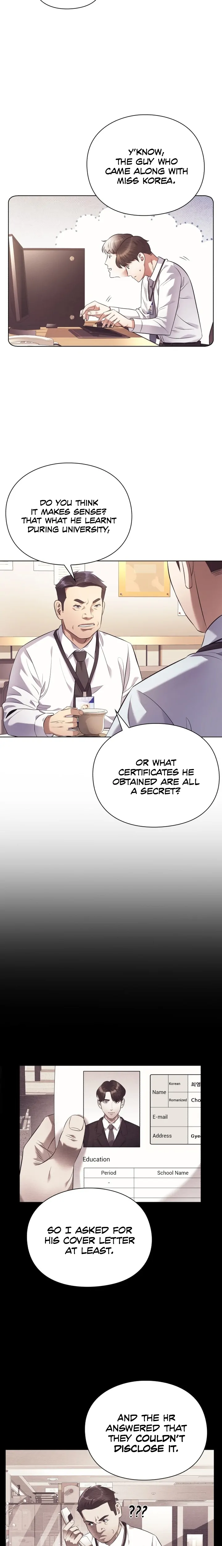 Office Worker Who Sees Fate chapter 8 page 9