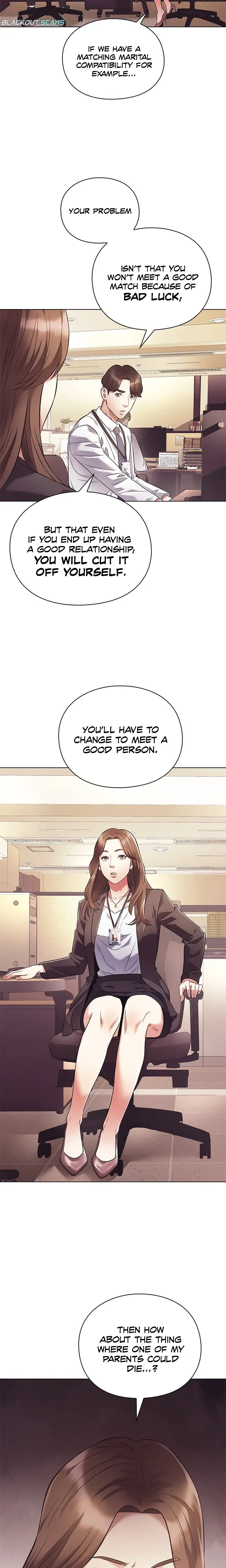Office Worker Who Sees Fate chapter 8 page 17