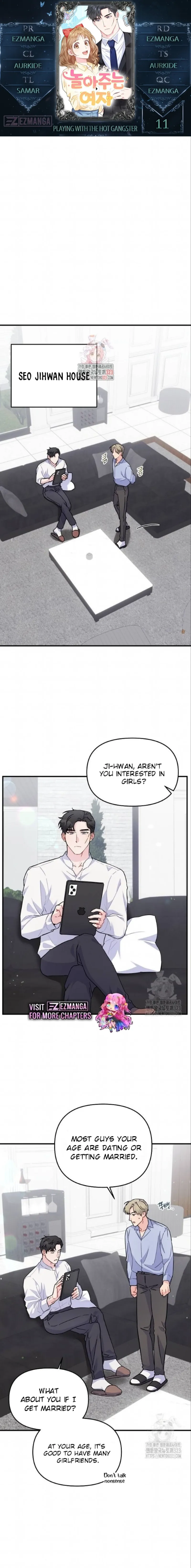 Playing With The Hot Gangster chapter 11 page 1