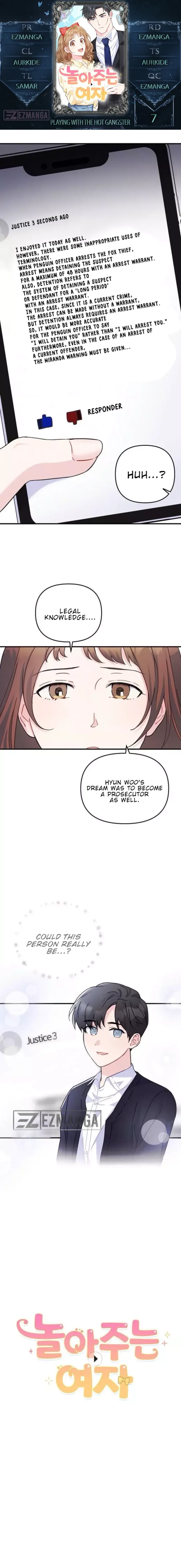 Playing With The Hot Gangster chapter 7 page 1